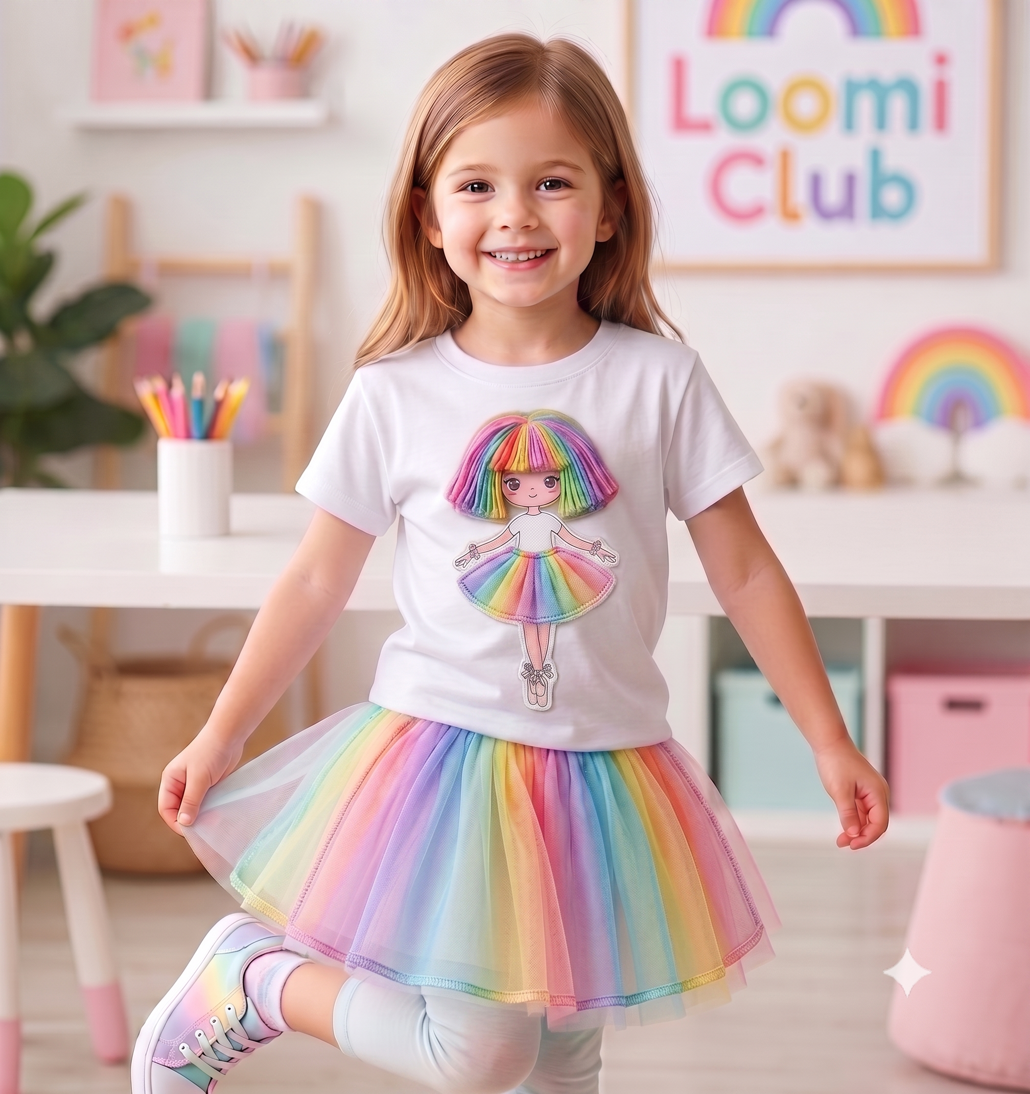 Loomi Club Lili Póló Kislánnyal